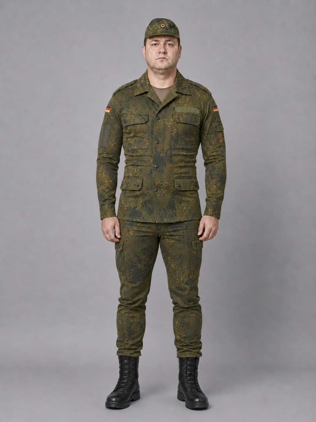 Uniform shown in size S